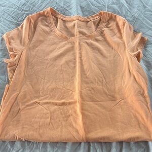 No Boundaries Orange and Pink Short Sleeve T-Shirt